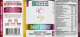 Label for Daily Boost