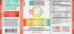 Label for Fish Oil
