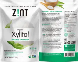 Label for Organic Xylitol