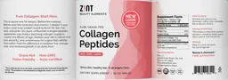 Label for Pure Grass-Fed Collagen Peptides