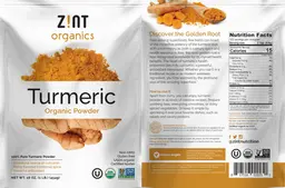 Label for Turmeric