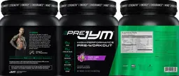 Label for Pre JYM Grape Candy