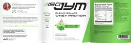 Label for Iso JYM Green Apple Gummy