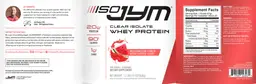 Label for Iso JYM Watermelon Punch
