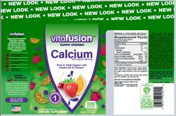 Label for Calcium 500 mg