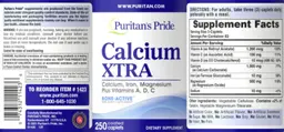 Label for Calcium Xtra