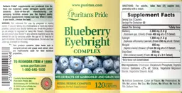 Label for Blueberry Eyebright Complex