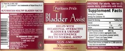 Label for Bladder Assist