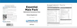 Label for Essential Male Pack