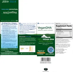 Label for VeganDHA