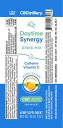 Label for Daytime Synergy Drink Mix Orange