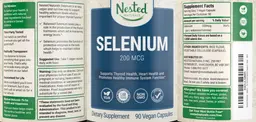 Label for Selenium 200 mcg