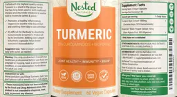 Label for Turmeric