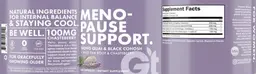 Label for Menopause Support.