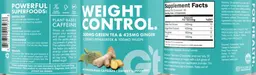Label for Weight Control.