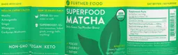Label for Superfood Matcha