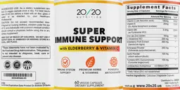 Label for Super Immune Support