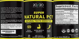 Label for Super Natural PCT