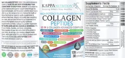 Label for Collagen Peptides 13 in 1 Collagen Advanced Complex