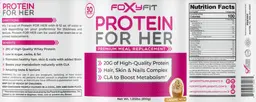 Label for Protein for Her Caramel Mocha