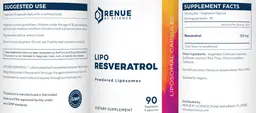 Label for Lipo Resveratrol
