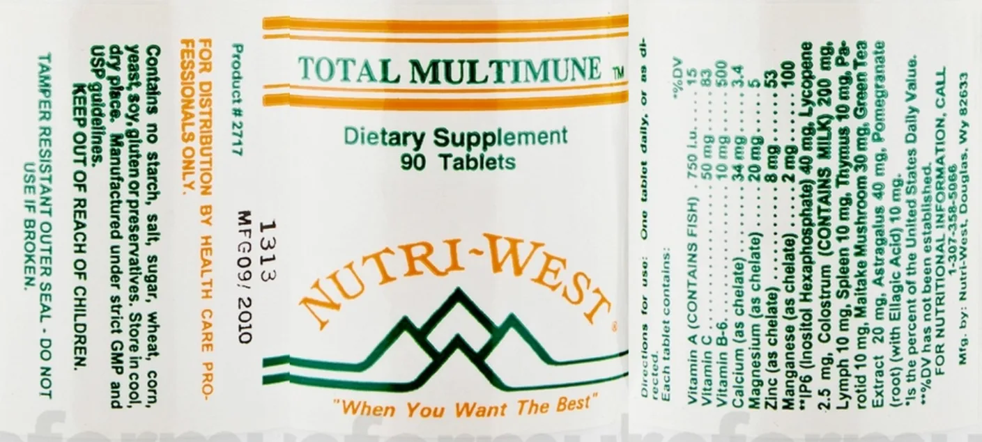Label for Total Multimune