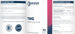 Label for TMG Trimethylglycine