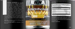 Label for Arginine XXL