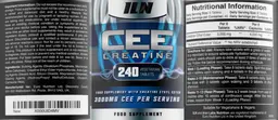 Label for CEE Creatine