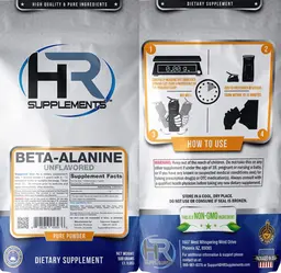 Label for Beta-Alanine Unflavored