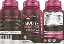 Label for Multi Collagen 2100 mg