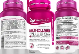 Label for Multi-Collagen + Organ Complex