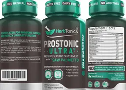 Label for Prostonic Ultra