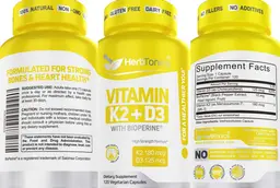 Label for Vitamin K2 + D3