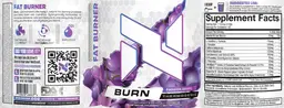 Label for Burn Passion Grape