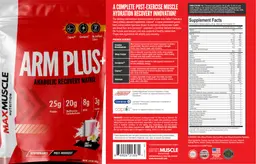 Label for ARM Plus+ Fruit Smoothie