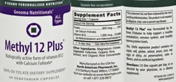 Label for Methyl 12 Plus