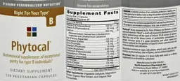 Label for Phytocal B