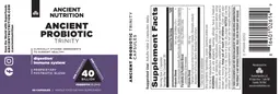 Label for Ancient Probiotic Trinity