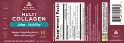 Label for Multi Collagen Joint + Mobility
