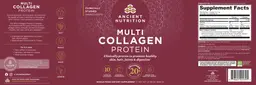 Label for Multi Collagen Protein