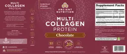 Label for Multi Collagen Protein Chocolate