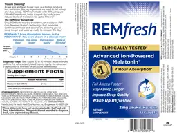 Label for REMfresh