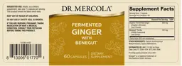 Label for Fermented Ginger with Benegut