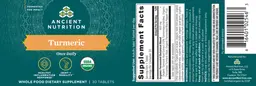 Label for Turmeric