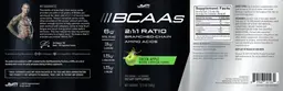 Label for BCAAs Green Apple