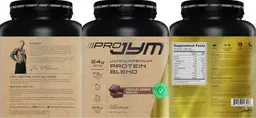 Label for Pro JYM Chocolate Brownie