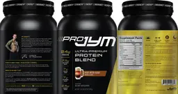 Label for Pro JYM Root Beer Float