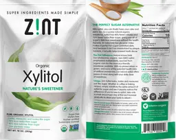 Label for Organic Xylitol