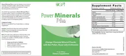 Label for Power Minerals Plus
